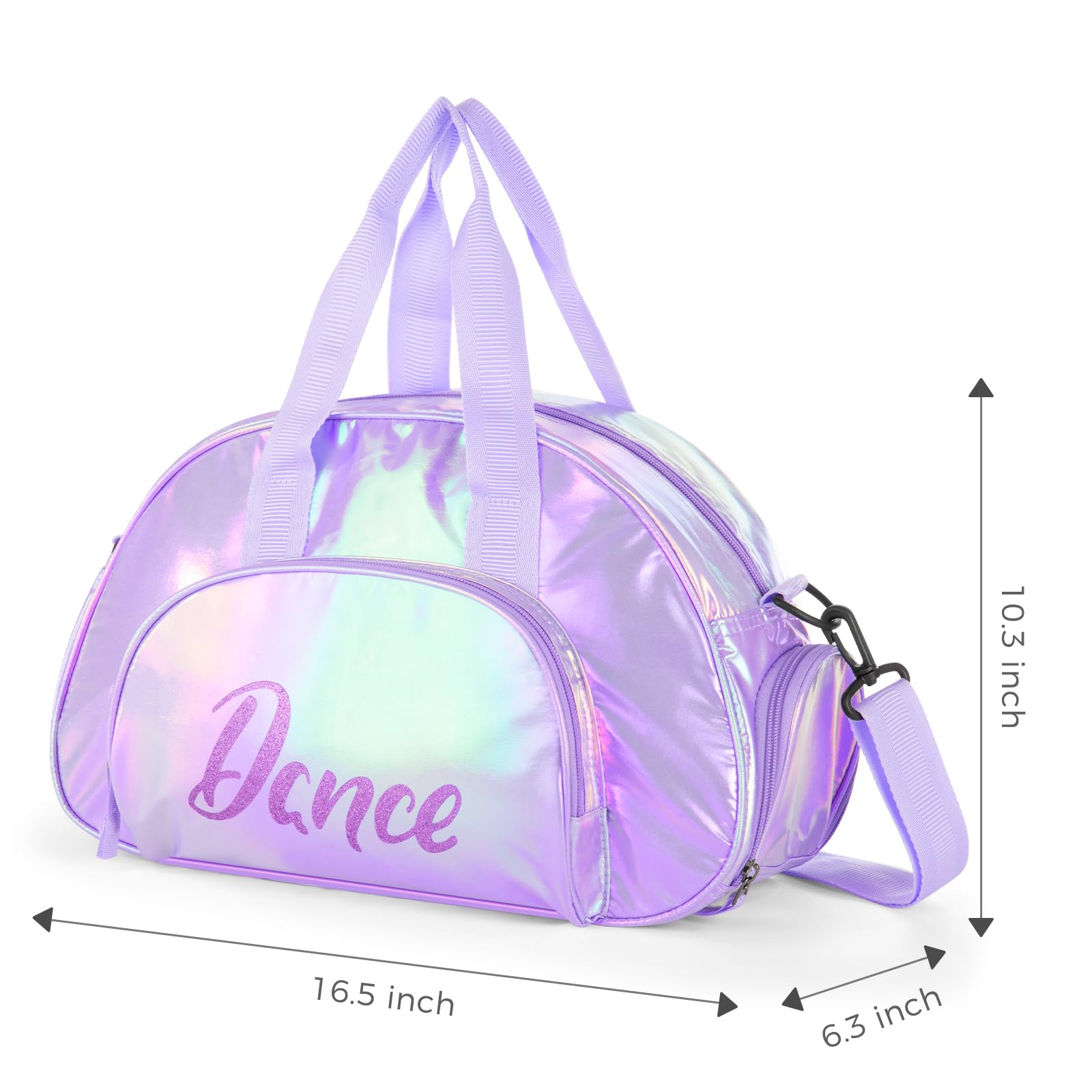 Dazzle Purple Dance Bag