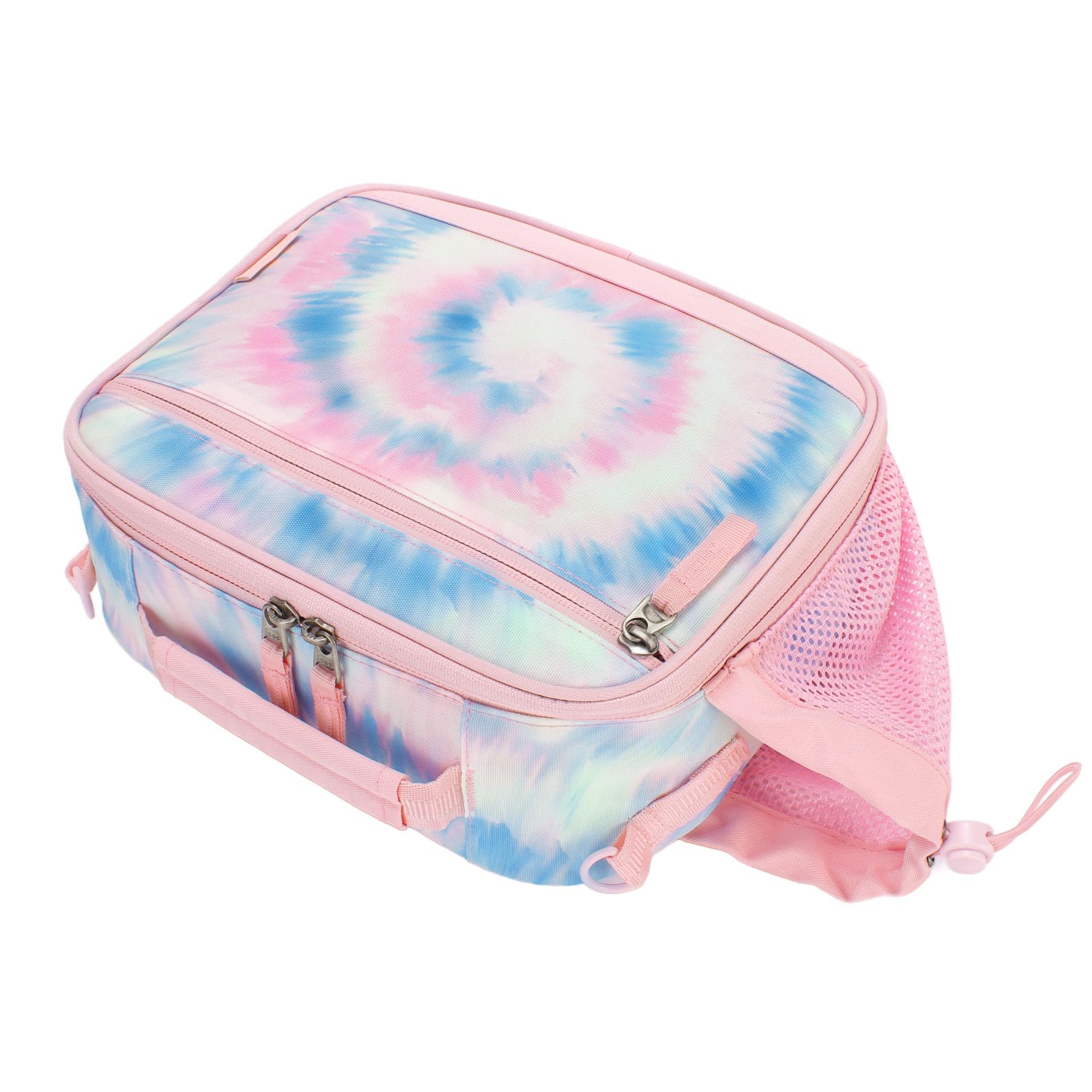 Tie Dye Swirl Pink Lunch Box