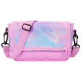 Gradient Pink Purple Teens Crossbody Purse