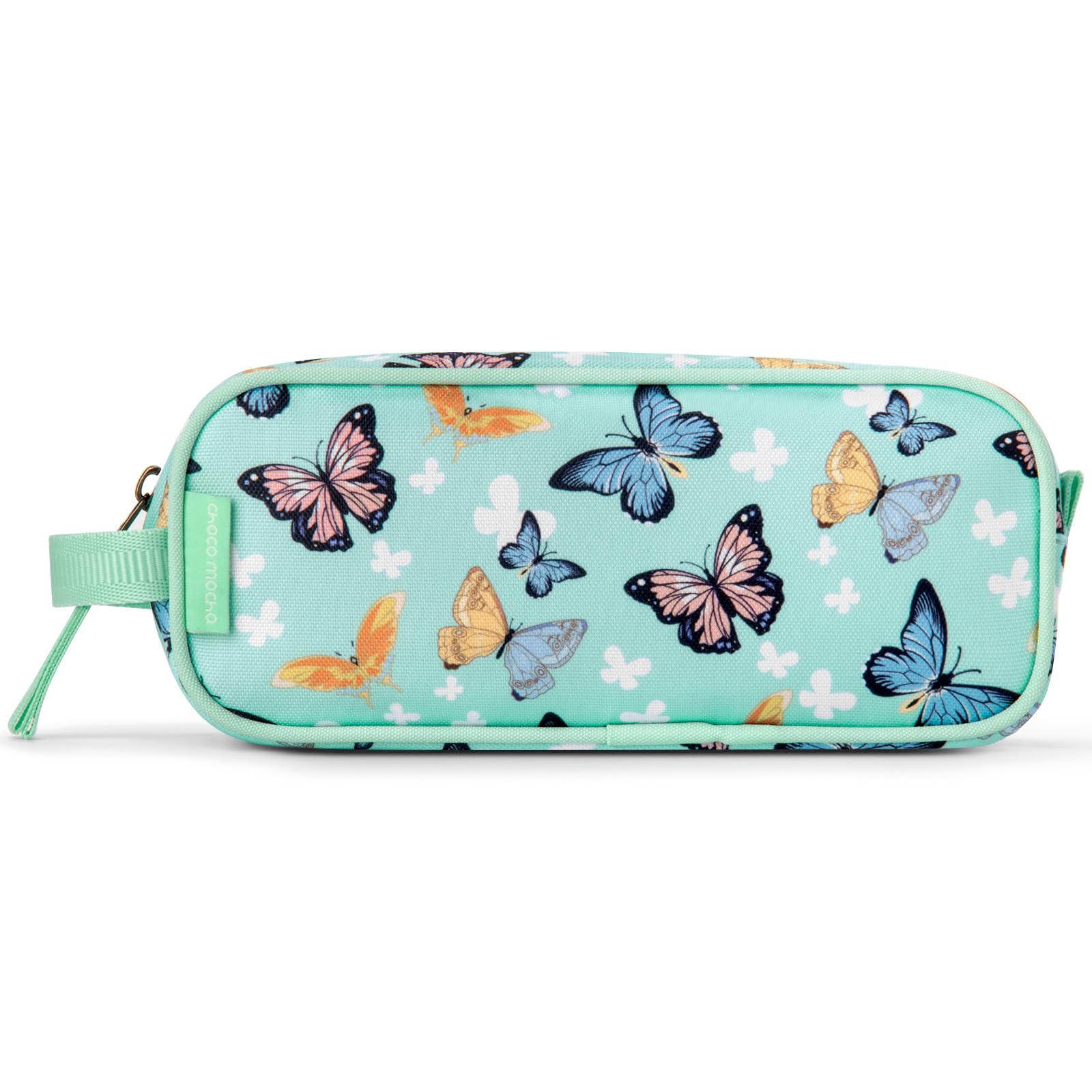 Butterfly Green Pencil Case