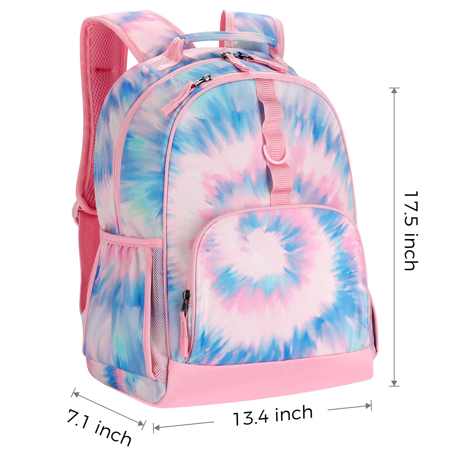 Tie Dye Swirl Pink Backpack