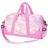 Tie Dye Pink Duffle Bag