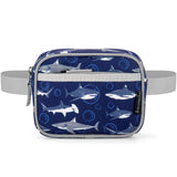 Shark Blue Toddler Fanny Pack