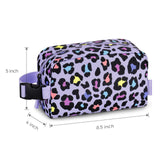 Leopard Purple Cooler Bag
