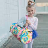 Tie Dye Swirl Rainbows Duffle Bag