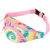 Tie Dye Swirl Rainbow Fanny Pack