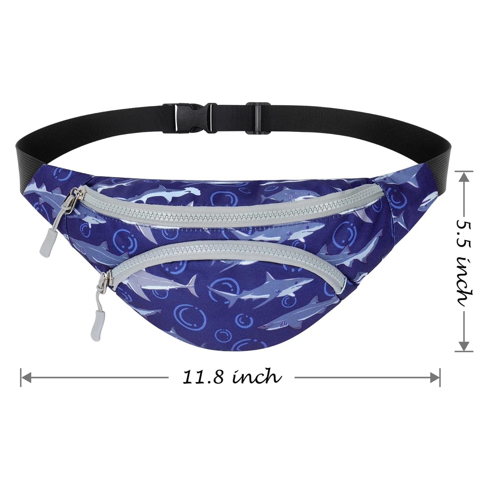 Shark Blue Fanny Pack