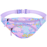 Leopard Purple Fanny Pack