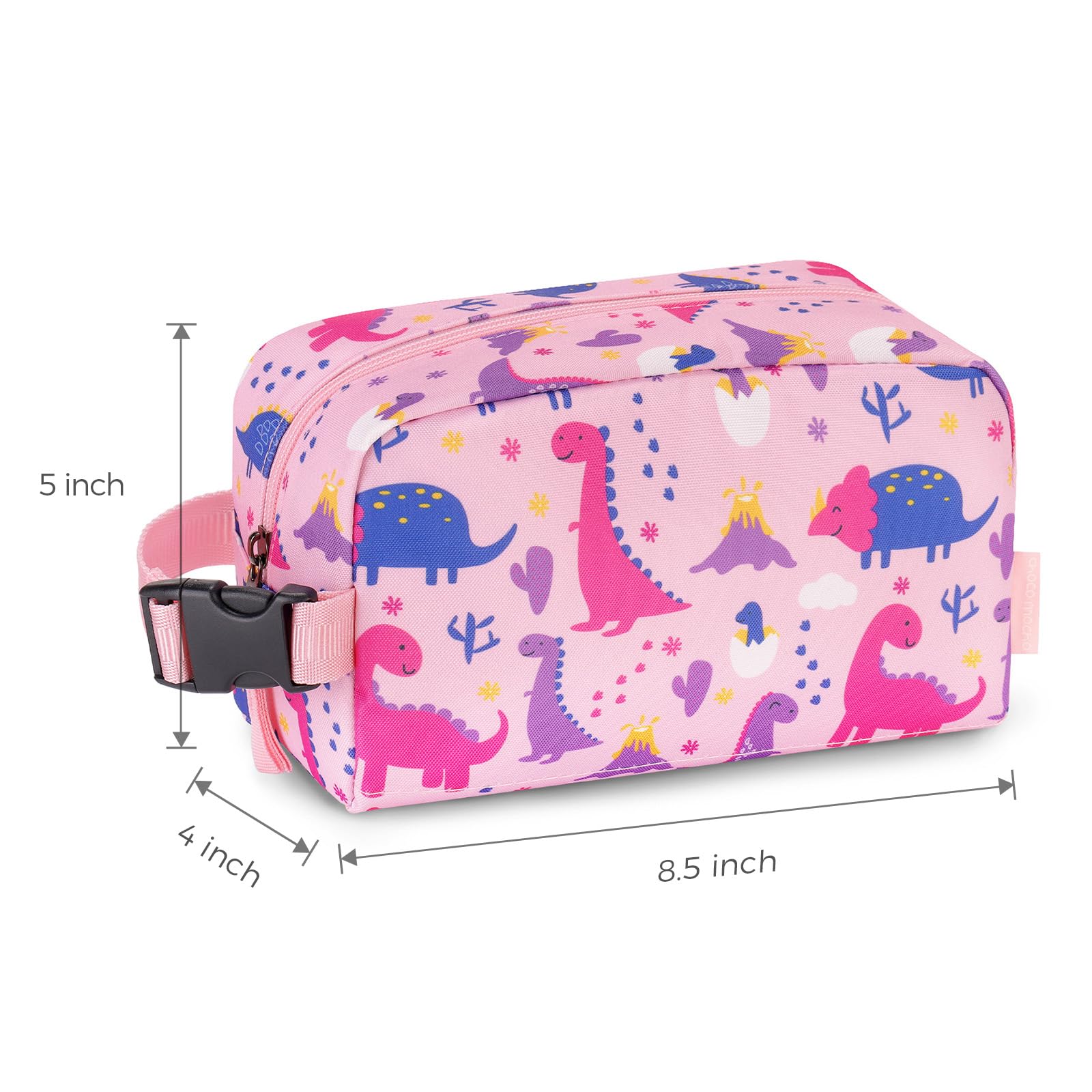 Dinosaur Pink Cooler Bag