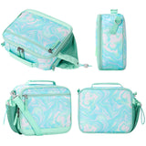 Laser Teal Lunch Box