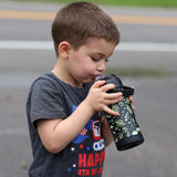 Space Green Water Bottle 14Oz