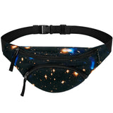 Galaxy Black Fanny Pack