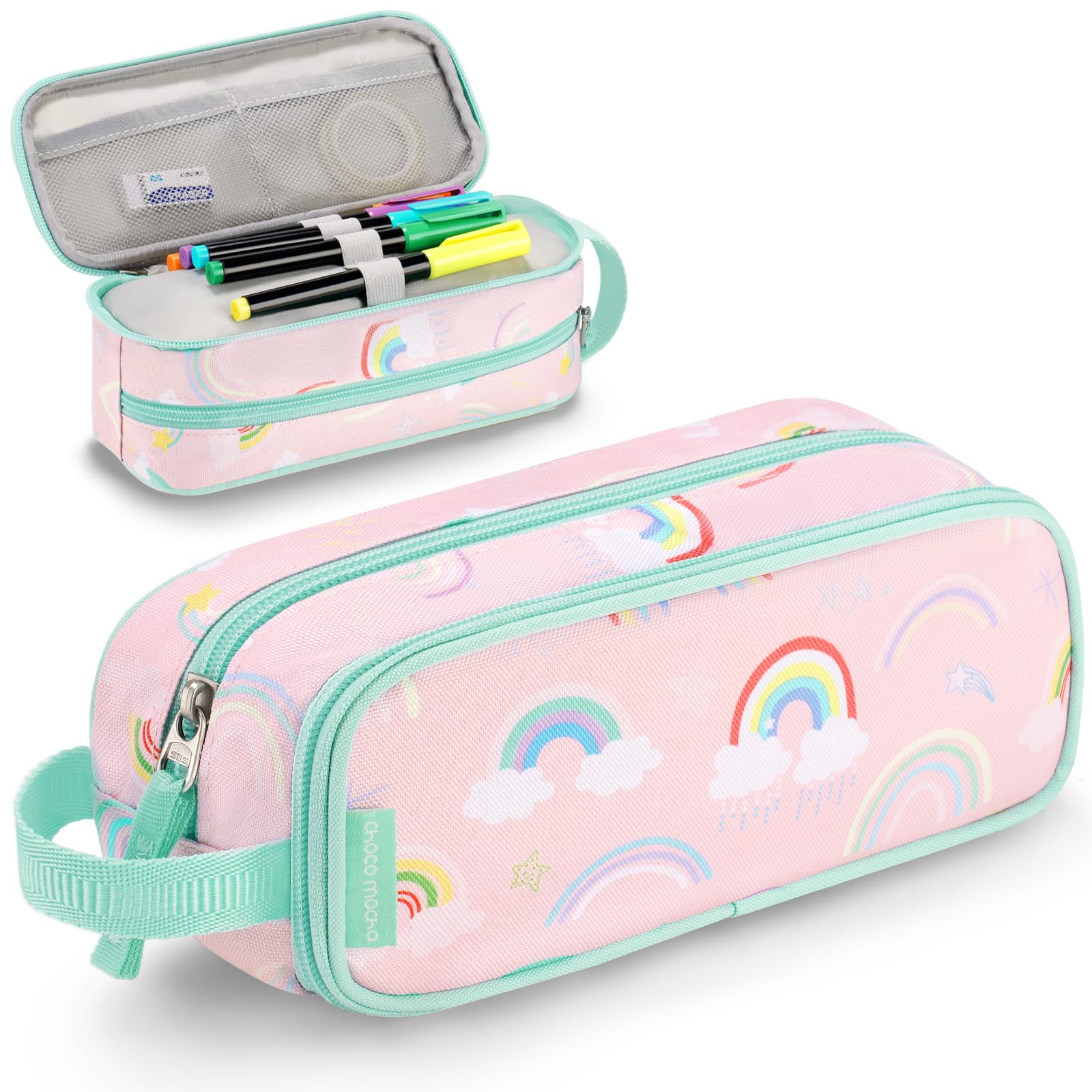 Rainbow Pink Pencil Bag