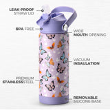 Butterfly Purple Lunch Box