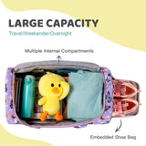 Lightning Blue Rolling Duffle Bag