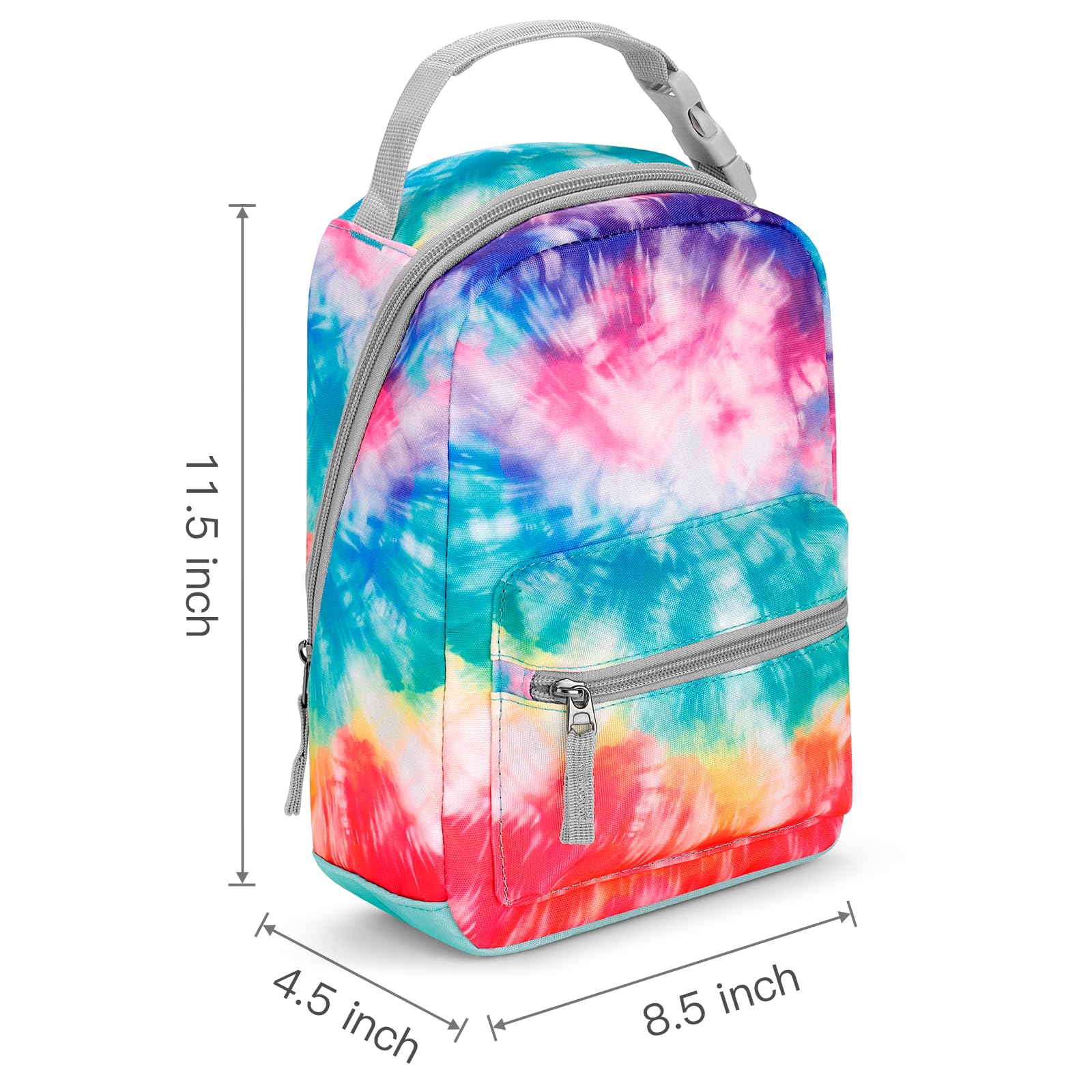 Tie Dye Colorful SPortable Lunch Bag
