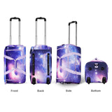 Galaxy Dark Purple Rolling Duffle Bag