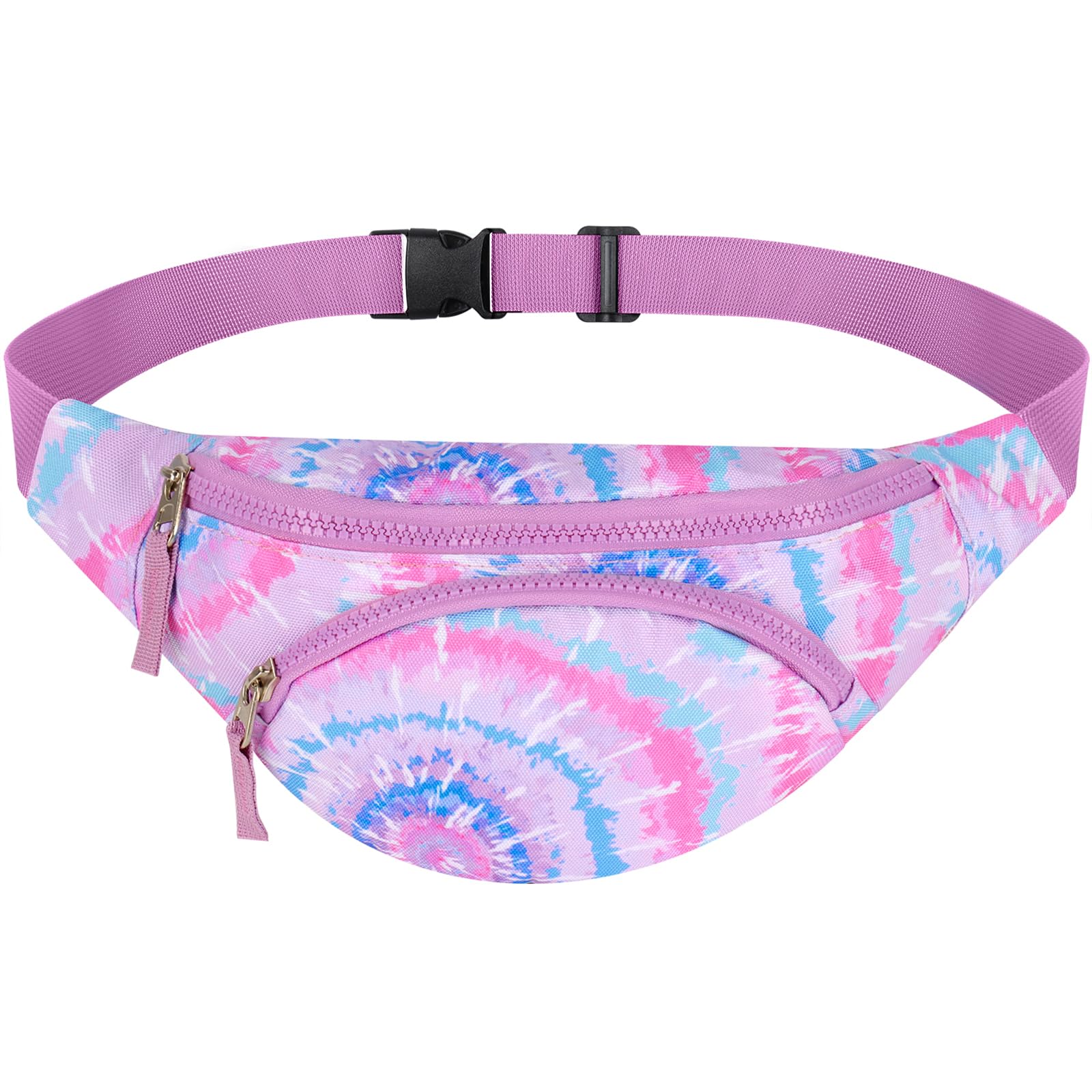 Tie Dye Swirl Pink Fanny Pack