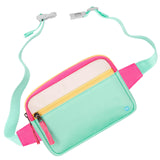 Pink & Teal Fanny Pack