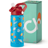 Space Blue Water Bottle 18Oz
