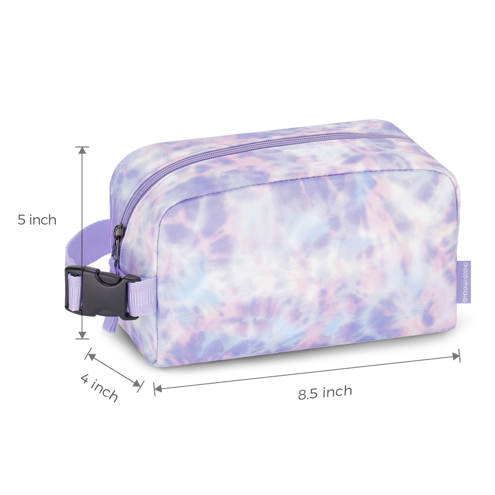 Tie Dye Purple Cooler Bag