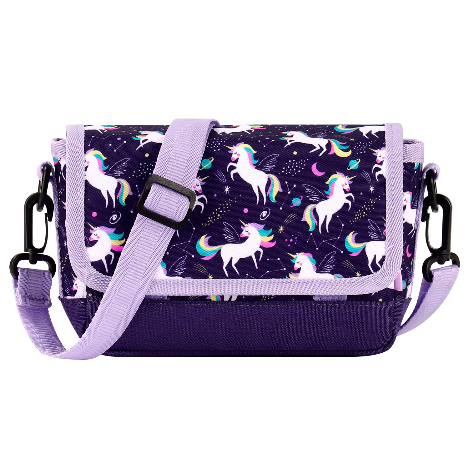 Unicorn Purple Crossbody Purse