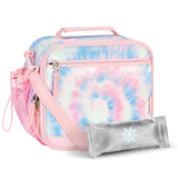 Tie Dye Swirl Pink Lunch Box