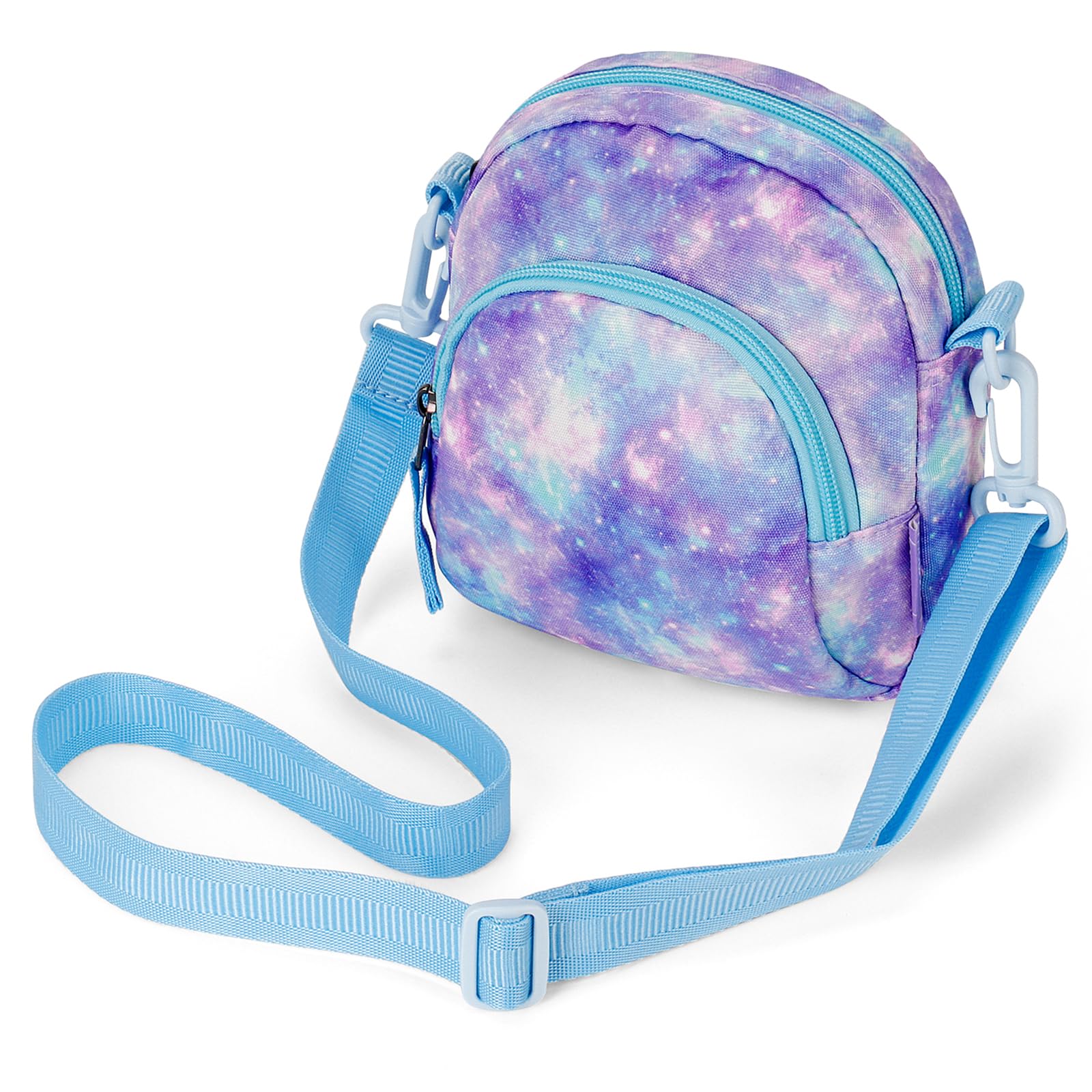 Galaxy Blue Arch Crossbody Purse