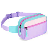 Purple & Teal Fanny Pack