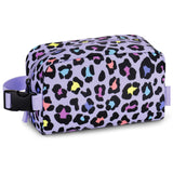 Leopard Purple Cooler Bag