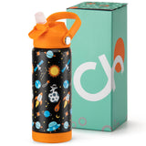 Space Black Water Bottle 18Oz