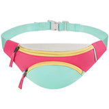 Pink & Teal Fanny Pack