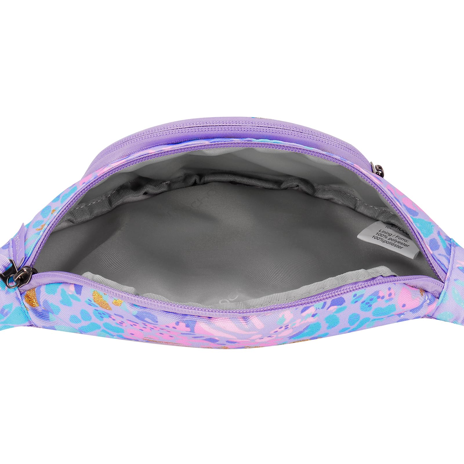 Leopard Purple Fanny Pack