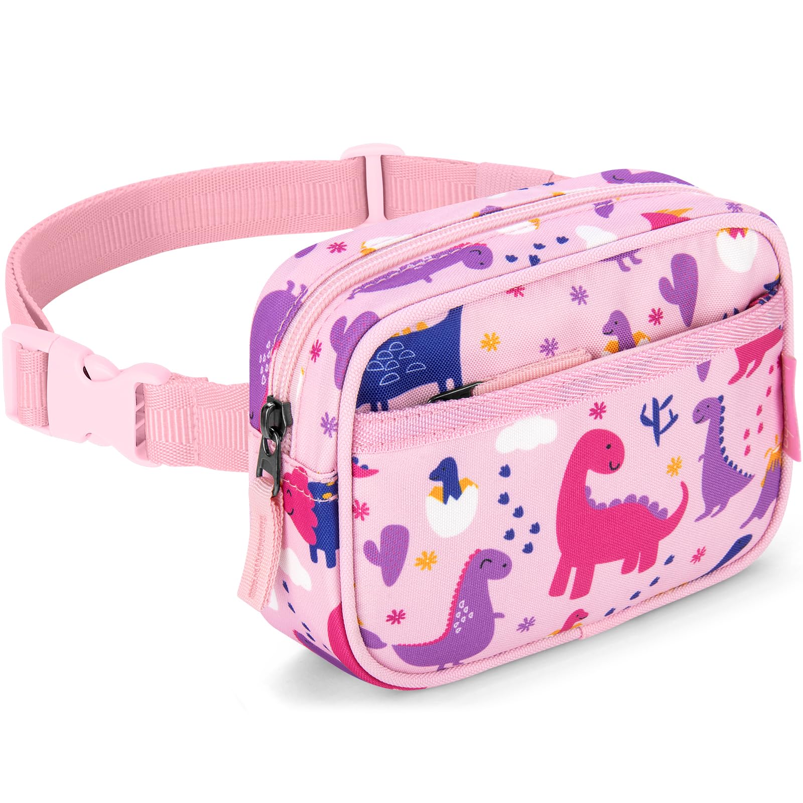 Dinosaur Pink Toddler Fanny Pack