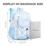 Solid Blue Backpack