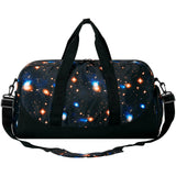 Galaxy Black Duffle Bag