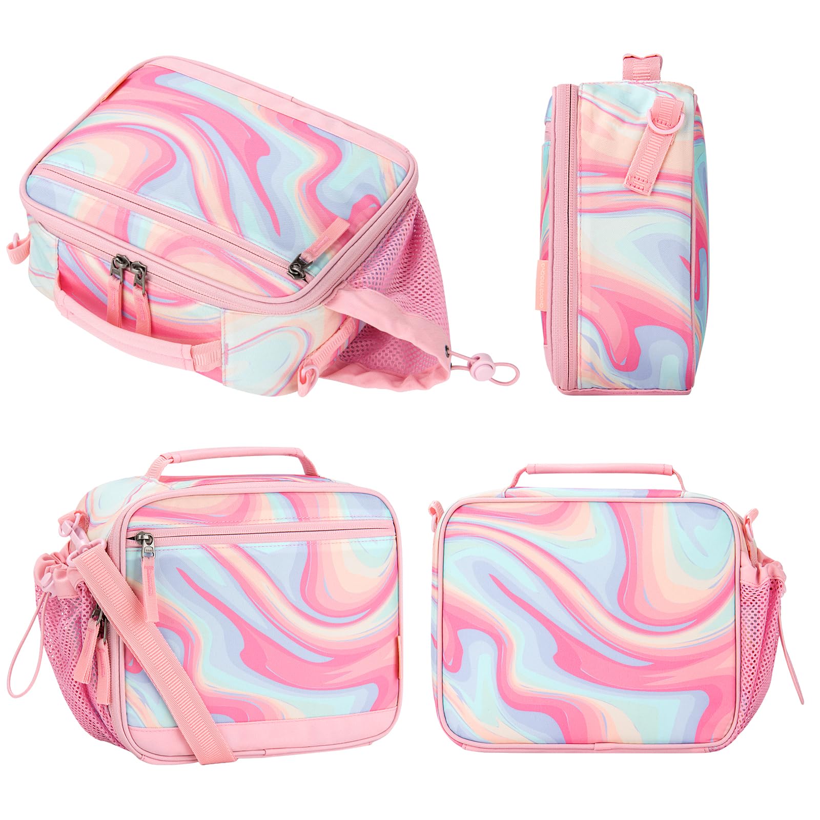 Tie Dye Pink Lunch Box