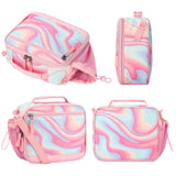 Tie Dye Pink Lunch Box