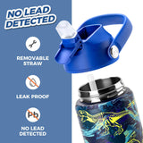 Space Black Water Bottle 18Oz