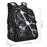 Lightning Black Backpack