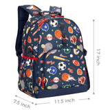 Balls Blue Backpack