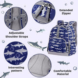 Shark Blue Backpack