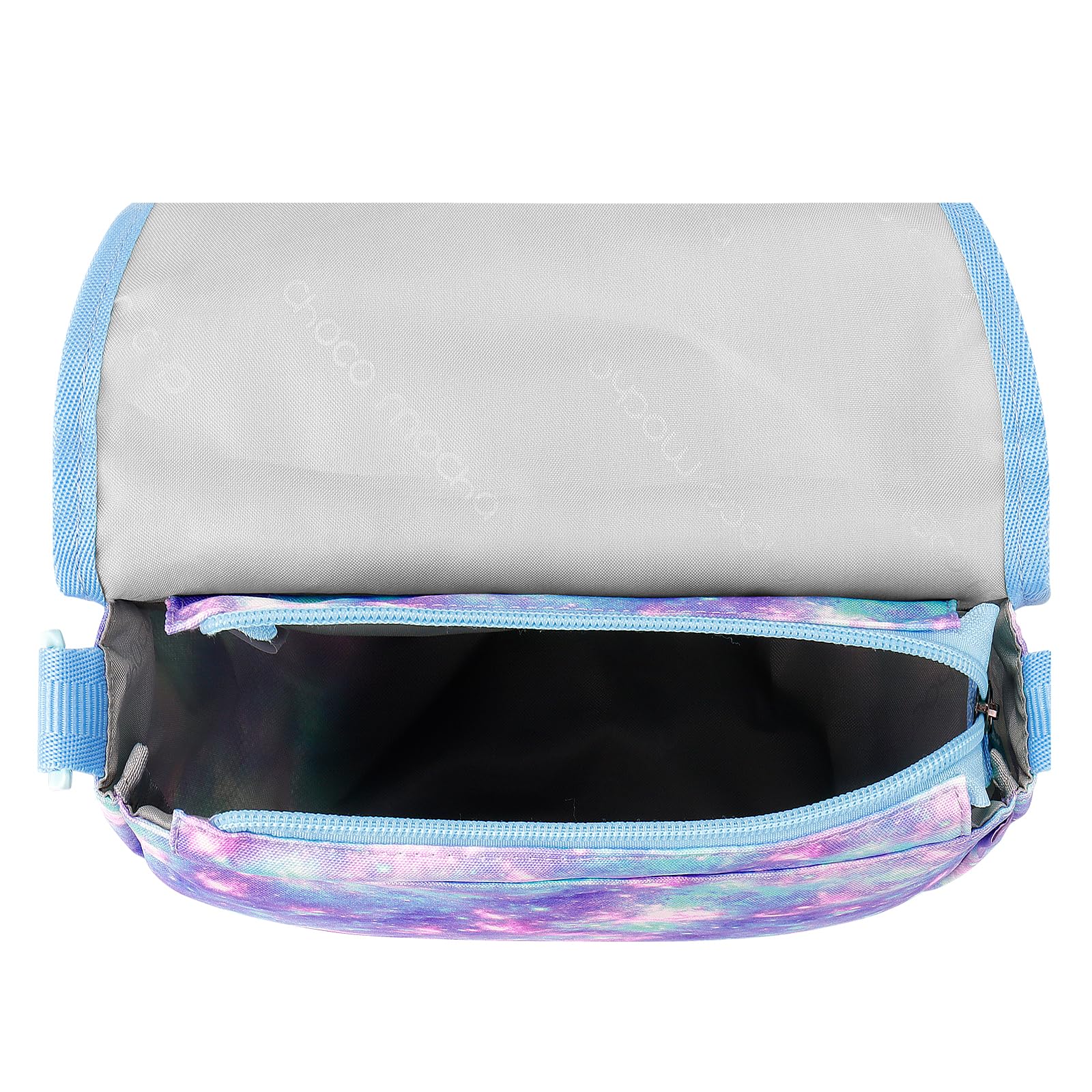 Galaxy Blue Saddle Crossbody Purse