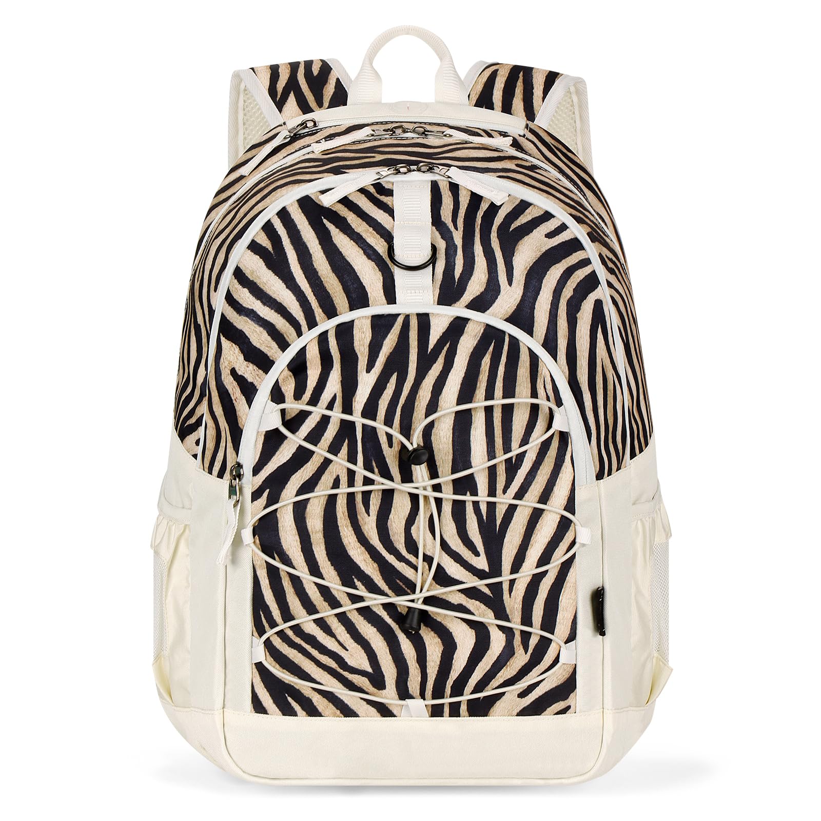 Zebra Beige Backpack