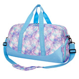 Starry Sky Purple Duffle Bag