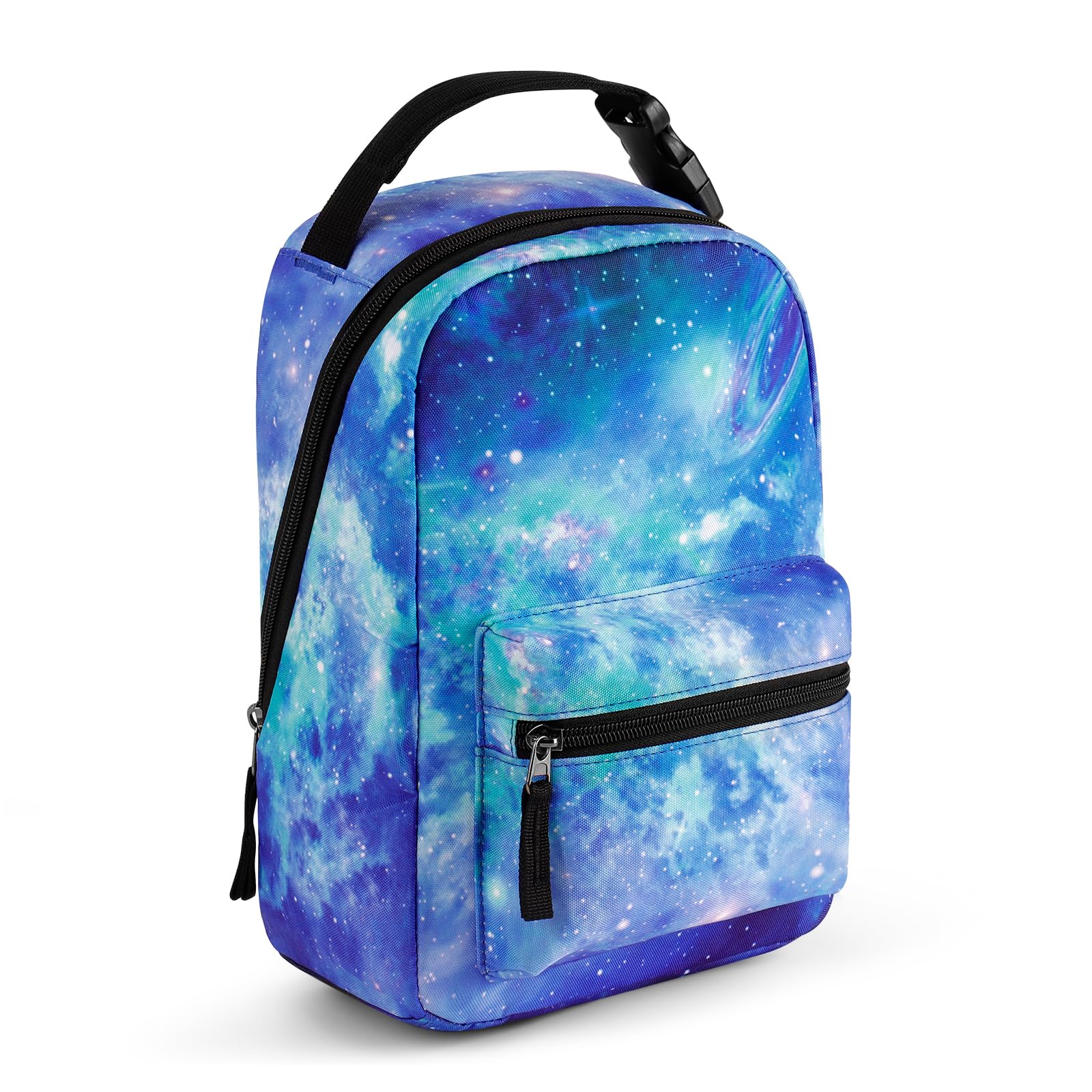 Galaxy Green Portable Lunch Bag