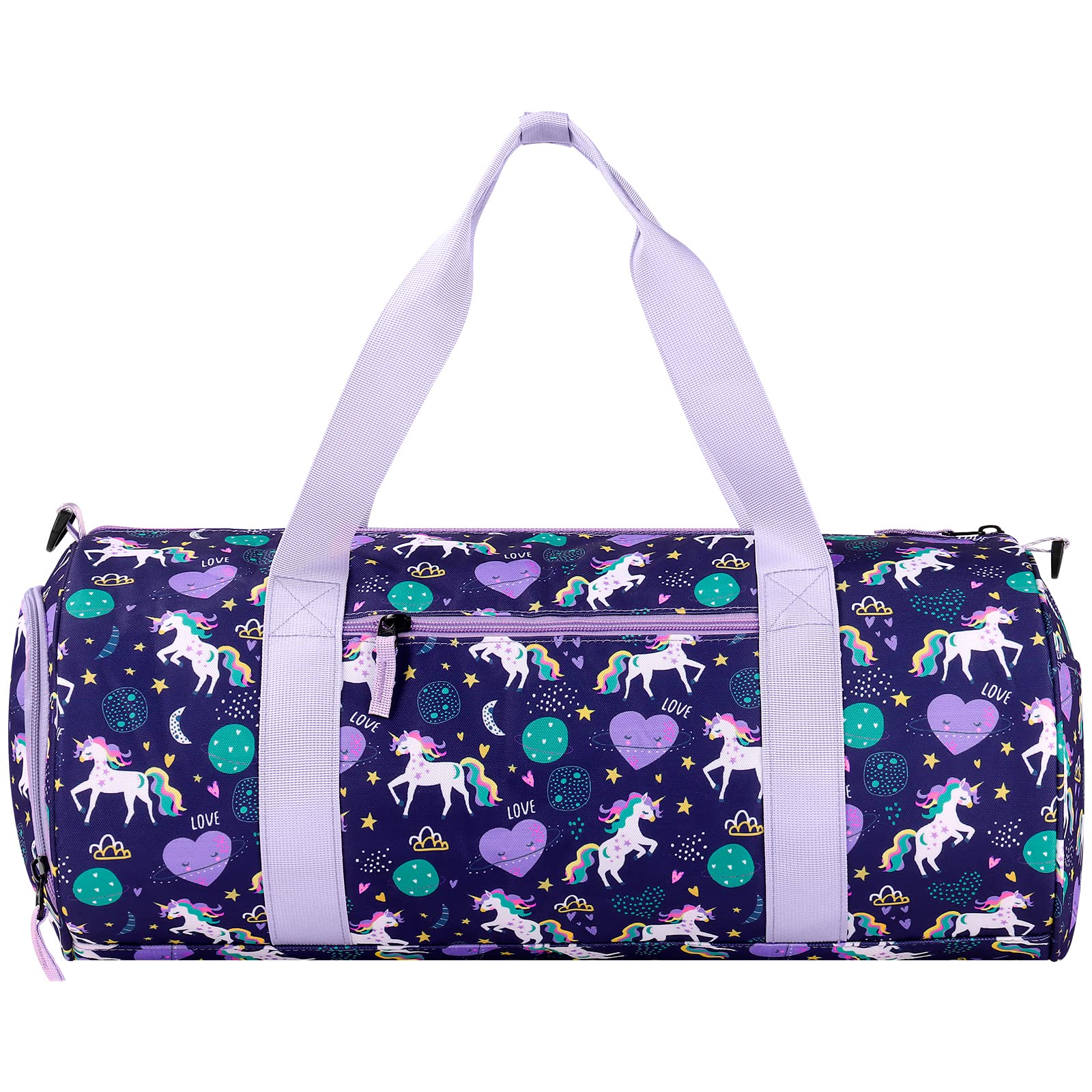 Unicorn Purple Duffle Bag