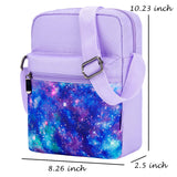 Galaxy Purple Crossbody Purse