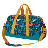 Dinosaur Dark Green Duffle Bag