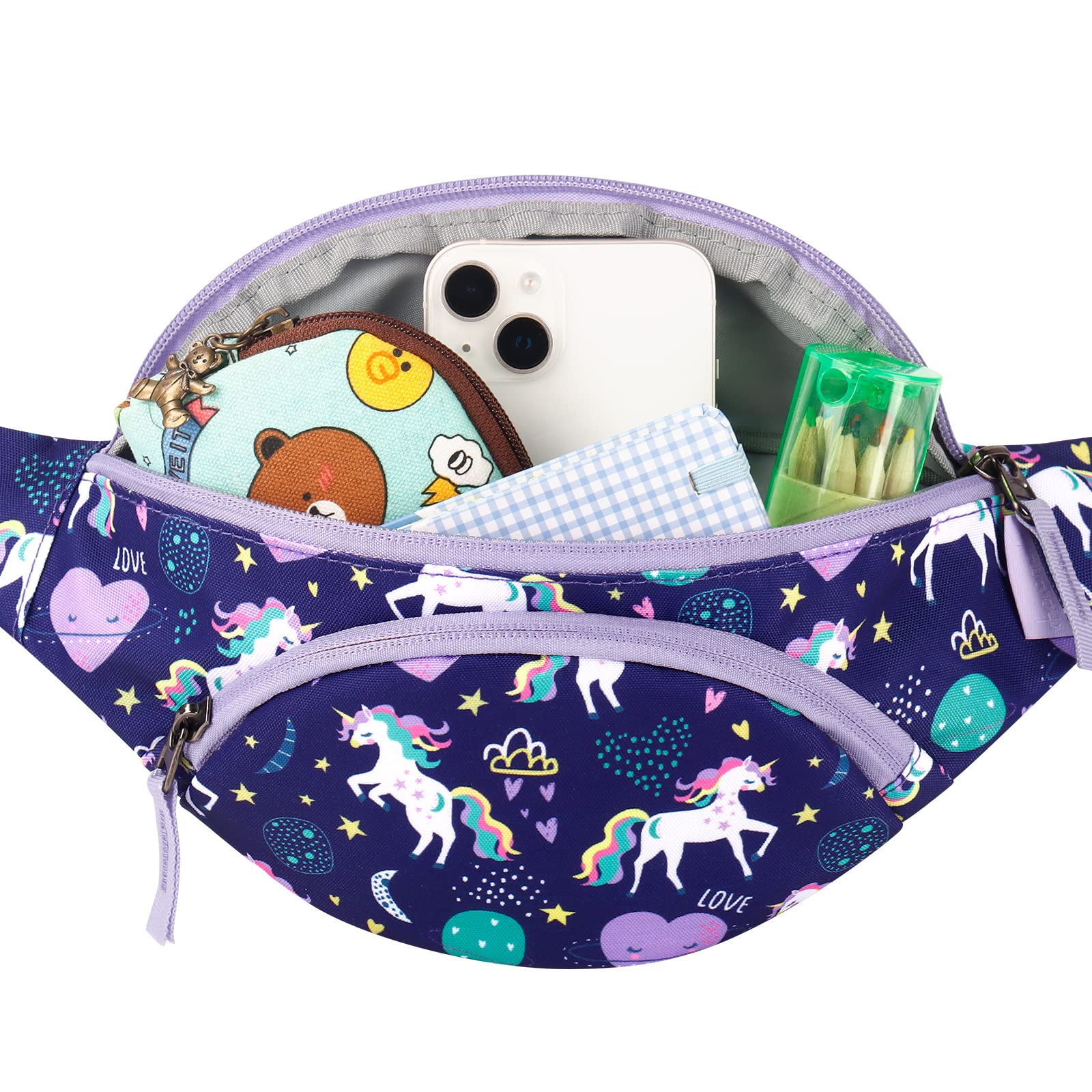 Unicorn Purple Fanny Pack